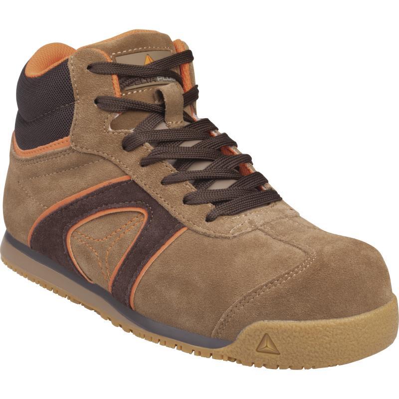 Chaussures de sécurité montantes - croûte cuir velours - amagnétiques DSTARS1P_0