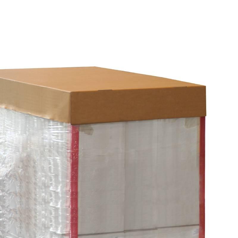 Couvercle carton - adapté aux caisses conteneurs et palettes standards - vendu par palette de 70 ou 280 coiffes_0