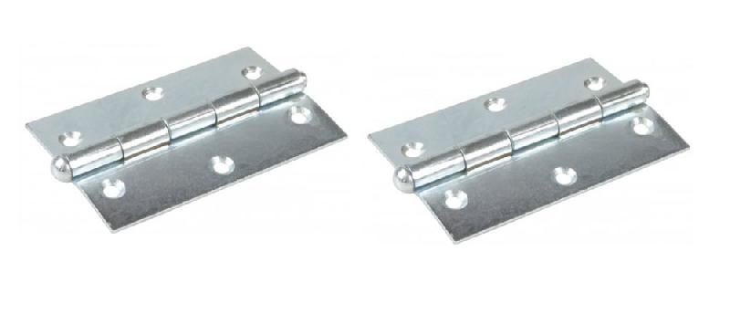 Charnière lourde 90x75 zinguée - 1paire - 2pcs._0