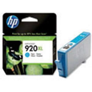 Cartouche d'encre cyan HP 920XL CD972AE - Compatible avec HP OfficeJet séries 6000, 6500, 7000, 7500_0