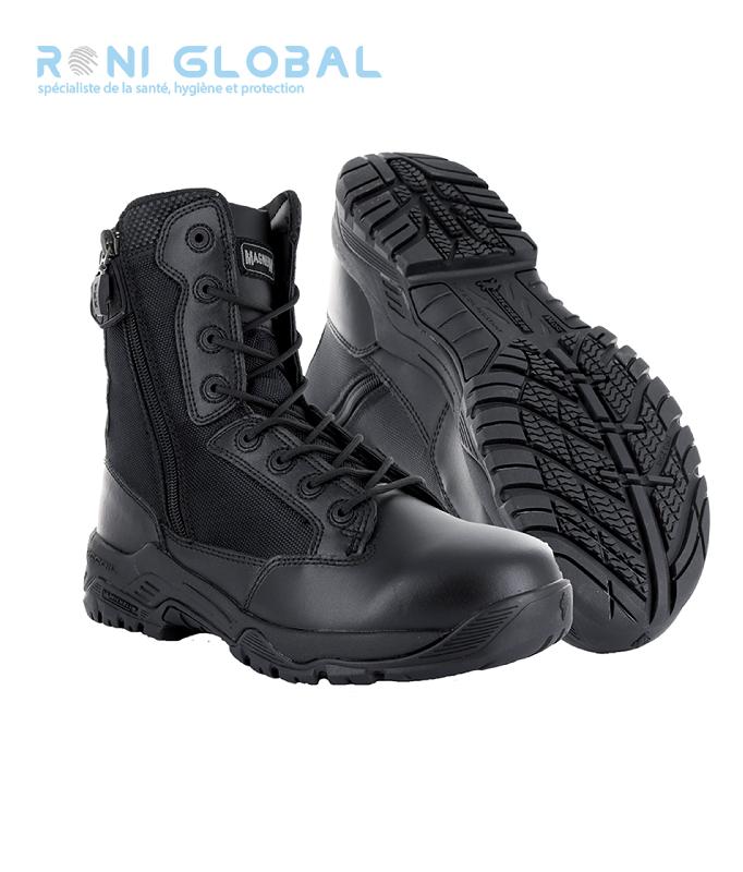 Ranger en cuir/mesh SSIP 0B E FO HI CI HRO AN SRC - Magnum Strike Force 8.0 DSZ CityGuard avec semelle Michelin et fermeture YKK_0
