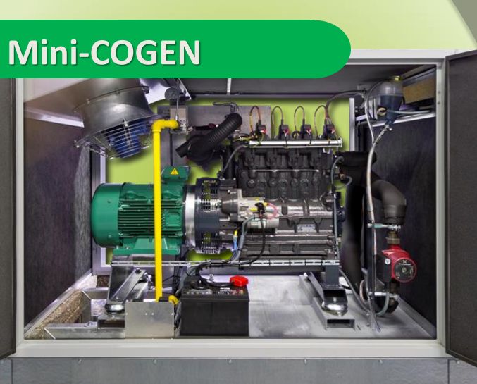 Mini-cogen - cogénération - e. Van wingen - investissement pour 30.000 à 70.000 kwhe par an_0