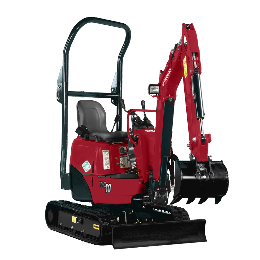 Mini-pelle zéro déport arrière avec une maniabilité et une performance exceptionnelle  pour les environnements les plus difficiles -  VI010-2A YANMAR_0