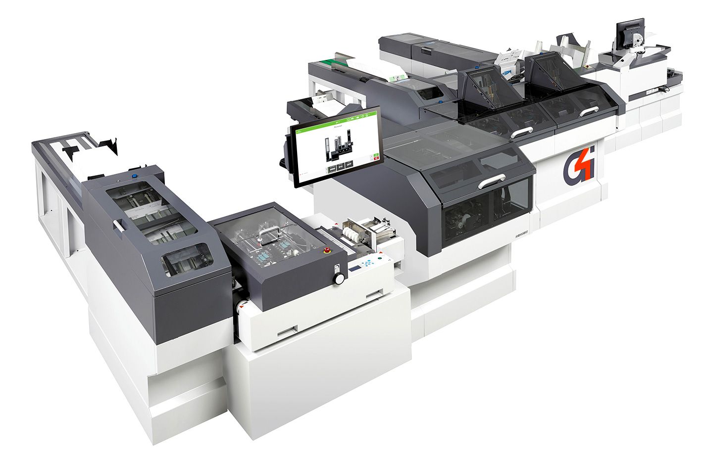 Machine de mise sous pli performant avec écran tactile de 24 pouce - Jusqu'à 12 000 enveloppes/heure -DS-1500 G4i_0