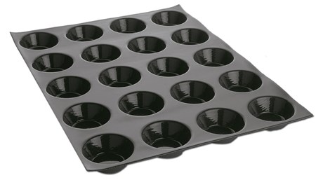 MOULE FLEXIPAN® 60 X 40 CM - 15 TARTELETTES CREUSES ÉVASÉES