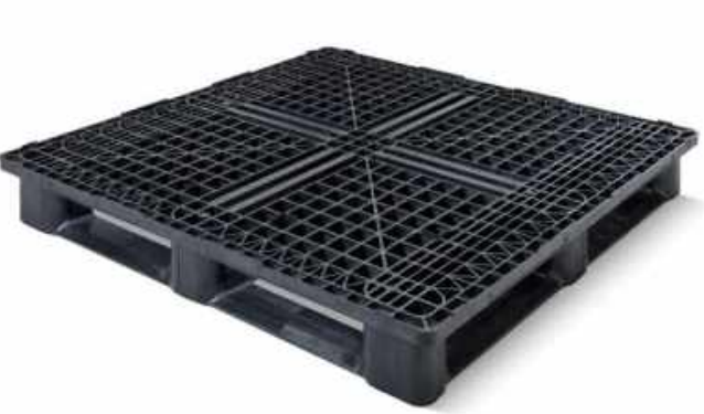 Palette plastique medium PlanetPal mix 12A12 MR6RR - Ref PA-ME-0151 - 1200x1200 mm - Charges statiques/dynamiques/rack_0