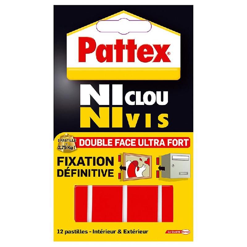 PATTEX ADHÉSIF EXTRA FORT - PAQUET DE 10 PASTILLES