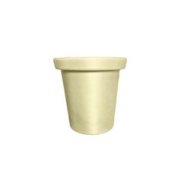 PLAST'UP ROTOMOULAGE Pot de fleurs rond xxl delight 75l - SABLE - beige 0637962081565_0