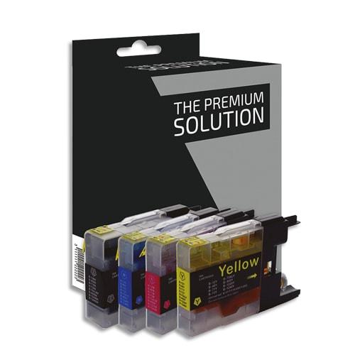 Psn p/4 cartouche compatible jet d'encre ncmj brother lc1220/1240/1280, b8b1240xlb/clxl_0