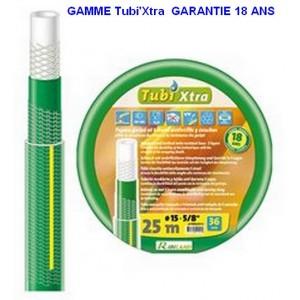 RIBILAND-TUYAU ARROSAGE -25M- TUBI'XTRA GARANTIE 18 ANS