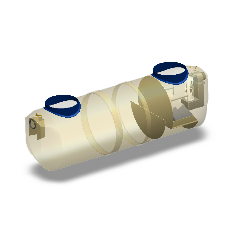 Séparateur d'hydrocarbures HDCP 10 à 65 - Classe 1 rejet 5 mg/L - Prétraitement des eaux de ruissellement_0