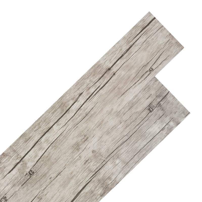 Vidaxl planche de plancher pvc autoadhésif 5,02 m² 2 mm chêne délavé 245171_0