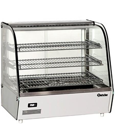 Vitrine chauffante 'Deli Plus' - Verre bombé - Température +30°C à +90°C - Modèles 120L et 160L_0