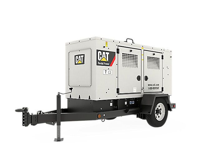 Xq60 48 kw groupes électrogènes industriel mobile de location - caterpillar - puissance principale 47,5 kwe (60 kva)_0