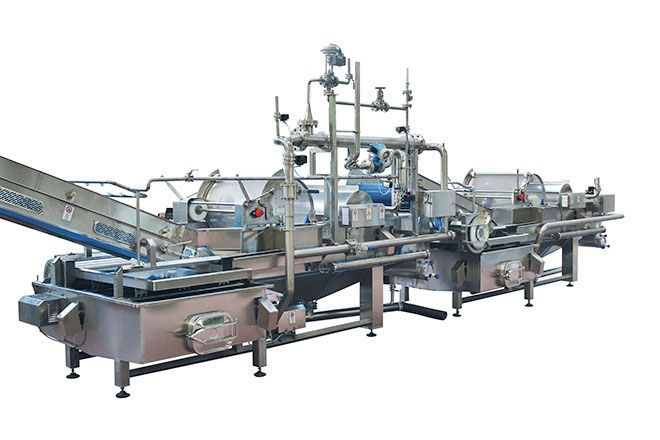 Aqua - Laveuses industrielles alimentaires Turatti - Laveuse à barbotage avec design innovant_0
