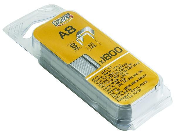 BOITE  DE 1800 AGRAFES 8MM / MEK5310M,5314M,5011