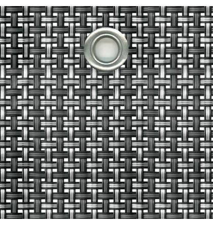 Brise-vue TEXSTYLE VIP - Design innovant, résistant aux UV et aux déchirures, avec œillets de fixation_0