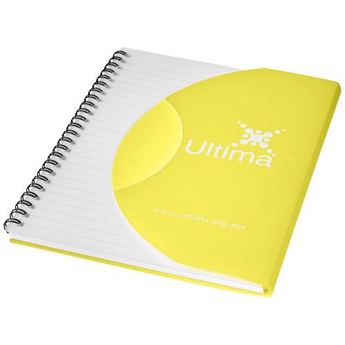Cahier Curve A6 - Couverture incurvée en polypropylène - Disponible en plusieurs couleurs_0