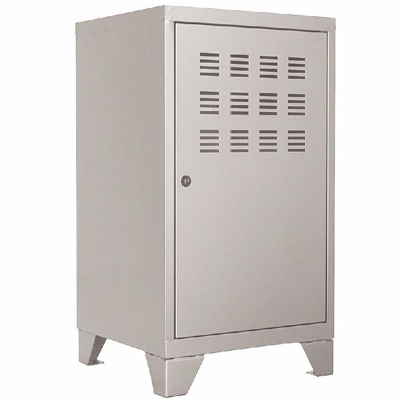 CASIER BUROCOLOR - H. 74 CM - CORPS ALUMINIUM - PORTE ALUMINIUM