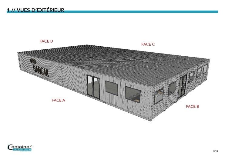 Container Restaurant - Moderne, modulable et clé en main avec dimensions 20 ou 40 pieds_1