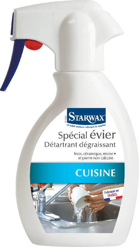 Détartrant degraissant special evier 250ml 267 STARWAX 0.25_0