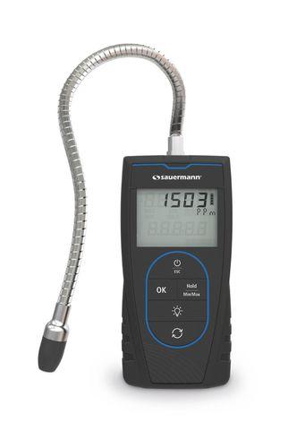 Détecteur de fuites de gaz combustible - 0-10000 ppm - alarme sonore - écran 2 lignes - SANSI-CD3 - Kimo Sauermann_0