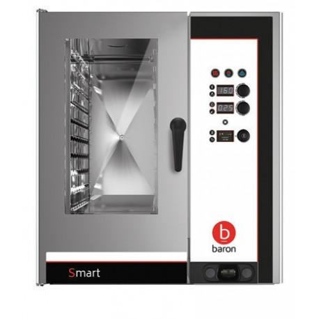 Four mixte électrique à injection de vapeur - 10 niveaux GN 1/1 - Smart - BSEV101D - Baron_0