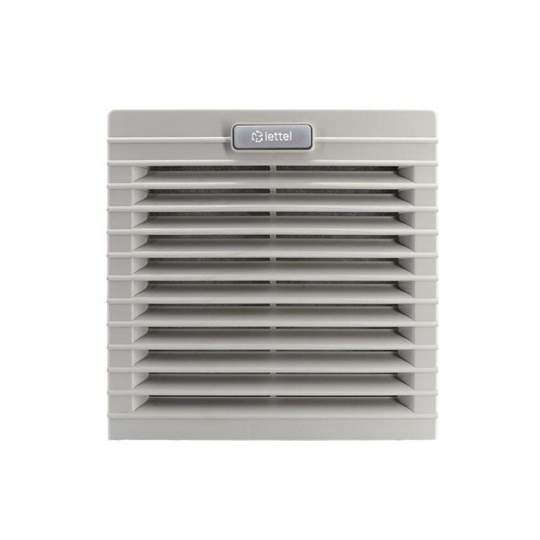 Grille de ventilation 150x150 et filtre pour armoire électrique - LETTEL - GTA-125-FF_0