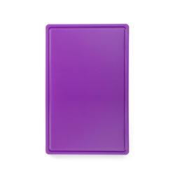 Hendi Planches à découper HACCP Gastronorm 1/1, 530x325x15 mm, lilas - violet plastique 826065_0