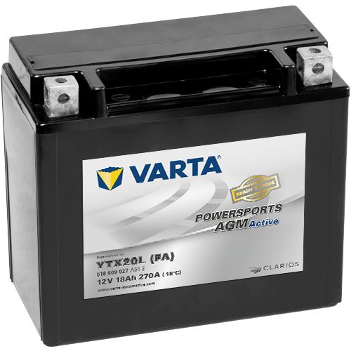 Powersports agm active - batterie de démarrage - varta - capacité: 3 ah à 18 ah_0