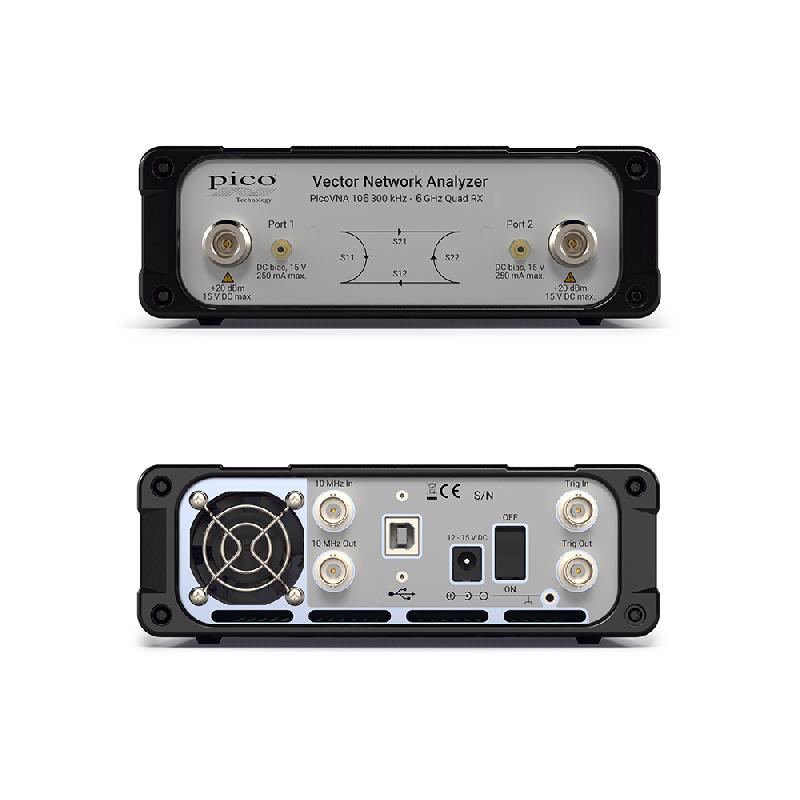 PQ111 - Analyseur vectoriel PicoVNA 106, 6 GHz, contrôlé par port USB avec architecture à quatre récepteurs_0