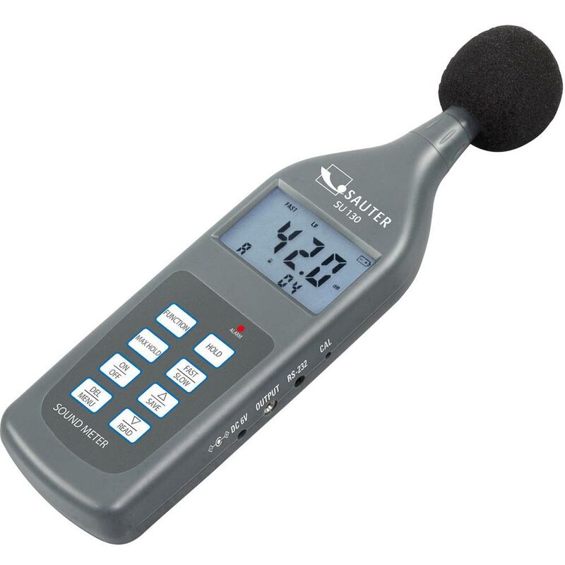 Sonomètre enregistreur de données - dBa dBC - USB professionnel DEM202 Sonomètre enregistreur de données - dBa dBC - USB professionnel DEM202