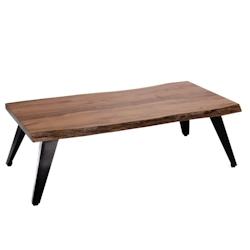 Table basse Envole -  Marron Rectangle Bois Amadeus 60x115 cm - marron 3520071900025_0