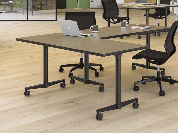 Table rabattable Tang'up sur roulettes_0