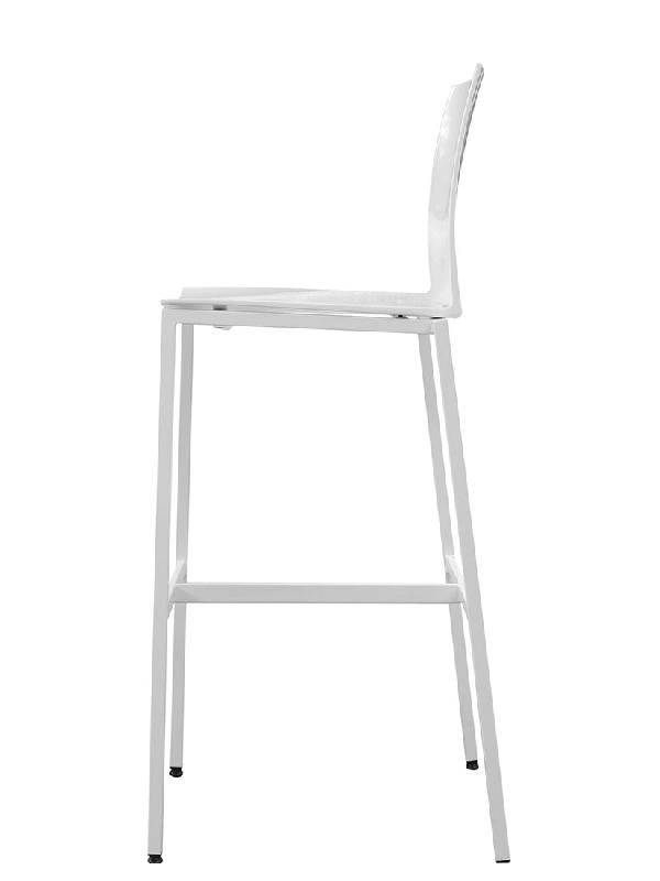 Tabouret de restaurant mix - Hauteur 115 cm - Assise 83 cm - Largeur 48 cm - Poids 7,5 kg_0