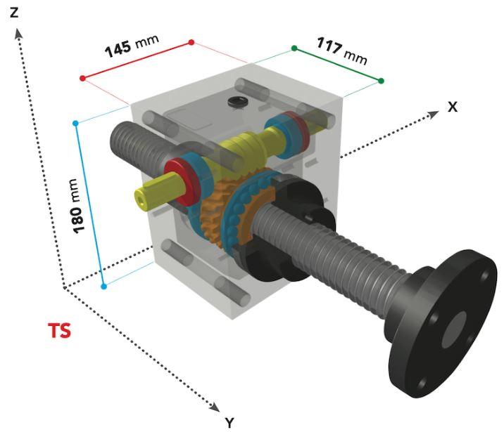 Vérins mécaniques à vis 5000kg_0