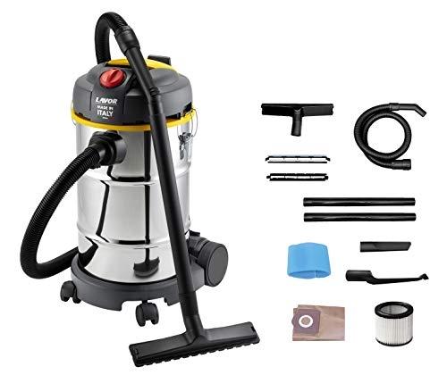 Aspirateur solides et liquides LAVOR WT 30X - 800W, 230V, réservoir inox 30L_0