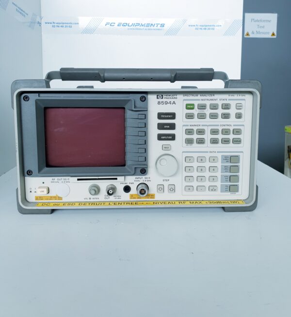 8594a - analyseur de spectre - keysight technologies (agilent / hp) - 9khz - 2.9ghz rf_0