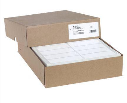 Étiquette informatique en continu - 101,6 x 35,7 mm - Référence 8225 - 8000 étiquettes par boîte - Fortement adhésives_0