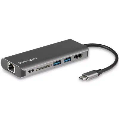 Adaptateur Multiport USB C, Station d'Accueil USB-C Portable vers HDMI 4K, Hub USB 3.0 2 pts, SD/SDH_0