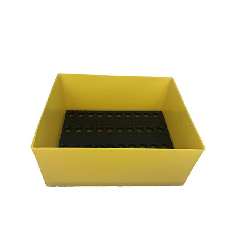 Bac de rétention en polyéthylène haute densité avec caillebotis - 44L - Pour produits dangereux - Plast'Up Rotomoulage_0