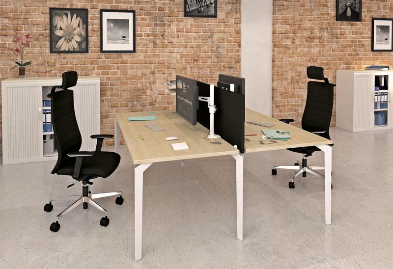 Bureau bench made in France - 160-cm,2-postes_0