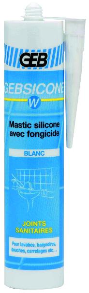 CARTOUCHE GEBSICONE W 310 ML BLANC