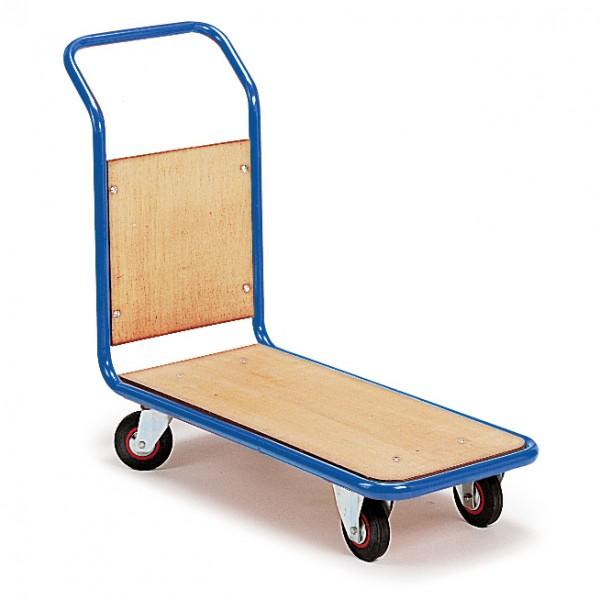 Chariot de manutention Rolléco - 1 dossier bois - capacité 350 kg_0