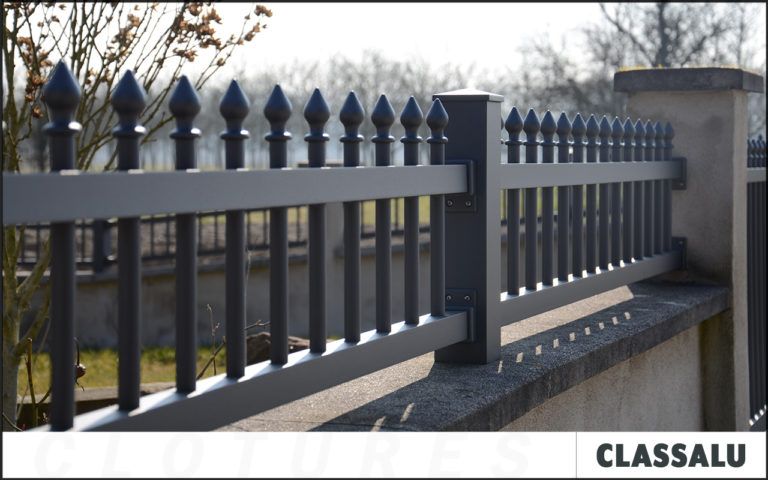 Classalu - clôture en aluminium - bredok - style traditionnel_0