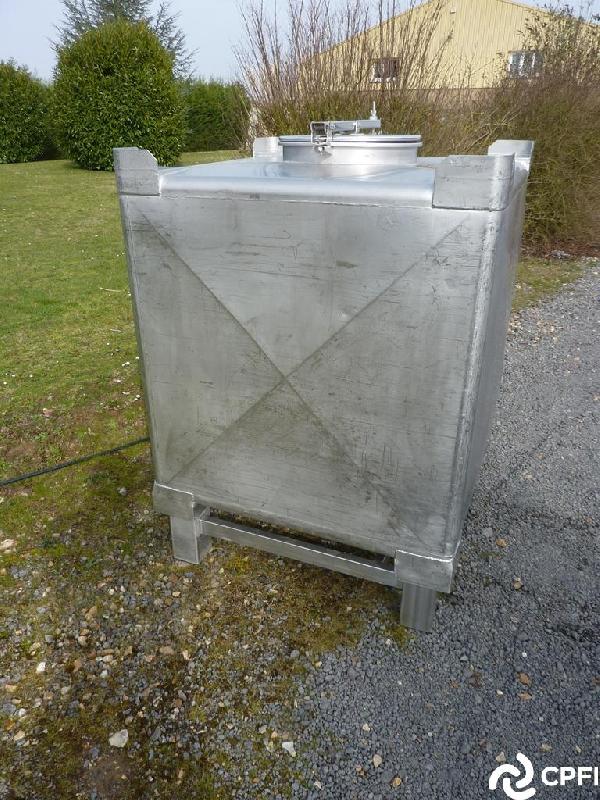 Container IBC/GRV inox carré 1000 L - CON013_0