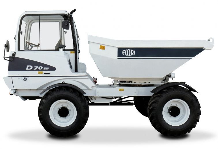 Dumper motobasculeur adaptée au transport et au déchargement de matériel dans des conditions extrêmes, 4600kg - D70 SW FIORI_0