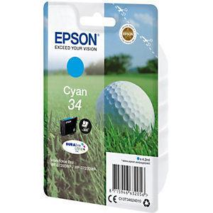 Epson 34 'Glof ball' Cartouche d'encre originale (C13T34624010) - Cyan_0