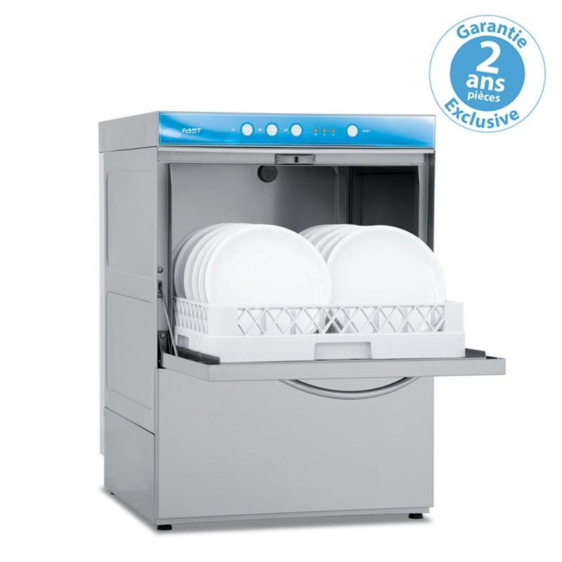 Fast lave vaisselle pro avec adoucisseur et pompe de vidange panier 500 x 500 mm 5400 w - FAST161APV1_0