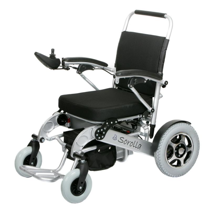 FAUTEUIL ROULANT ÉLECTRIQUE PLIABLE SOROLLA 315 NOIR LARGEUR 45 CM_0